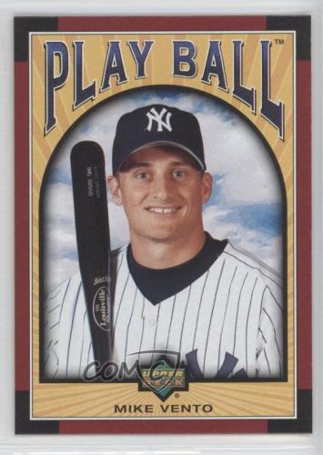 2004 Upper Deck Play Ball #193 Mike Vento New York Yankees RC Baseball Card 0a9