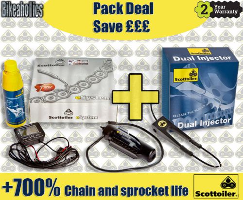Scottoiler pack - E System &amp; Dual Injector- Husaberg FE 400 - 2000