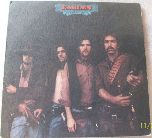 Desperado by eagles (vinyl lp, 1973, asylum records)