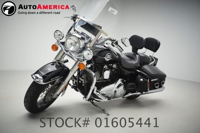 14K LOW MILES HARLEY DAVIDSON ROAD KING CLASSIC BLACK STUNNING