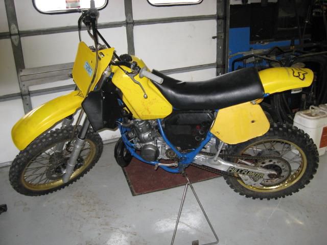 1985 Suzuki RM250 Dirt Bike 