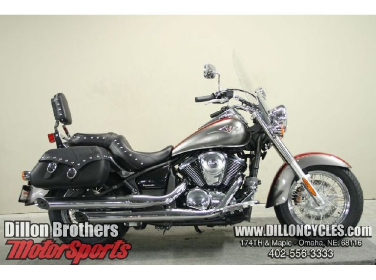 2014 kawasaki vn900def - vulcan 900 classic lt - red - 