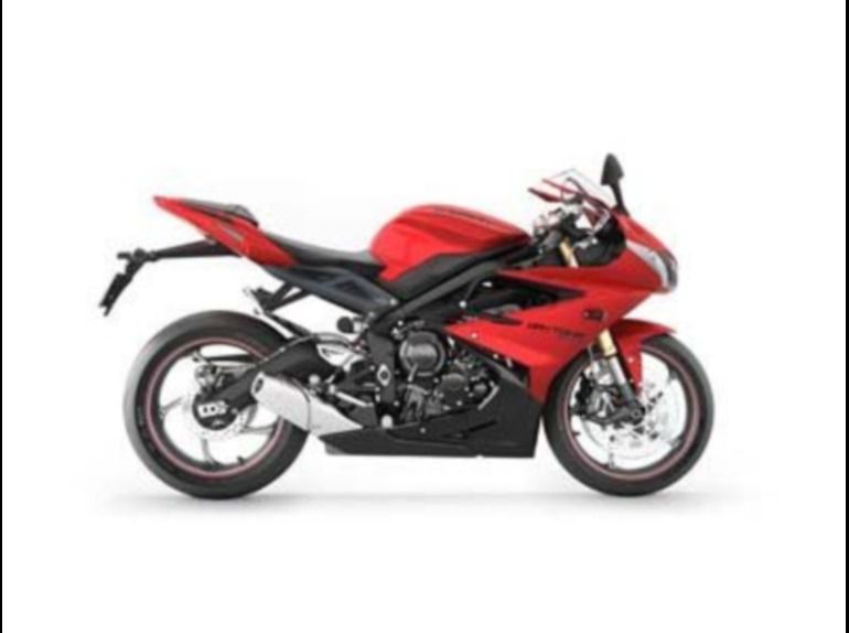 2013 Triumph Daytona 675 - Diablo Red / Jet Black 