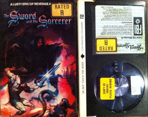SWORD AND THE SORCERER - 1982 - Rare - Beta