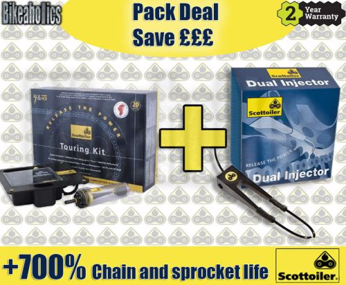 Scottoiler pack - Touring kit & Dual Injector- Husaberg FE 570 ie - 2012, US $, image 1