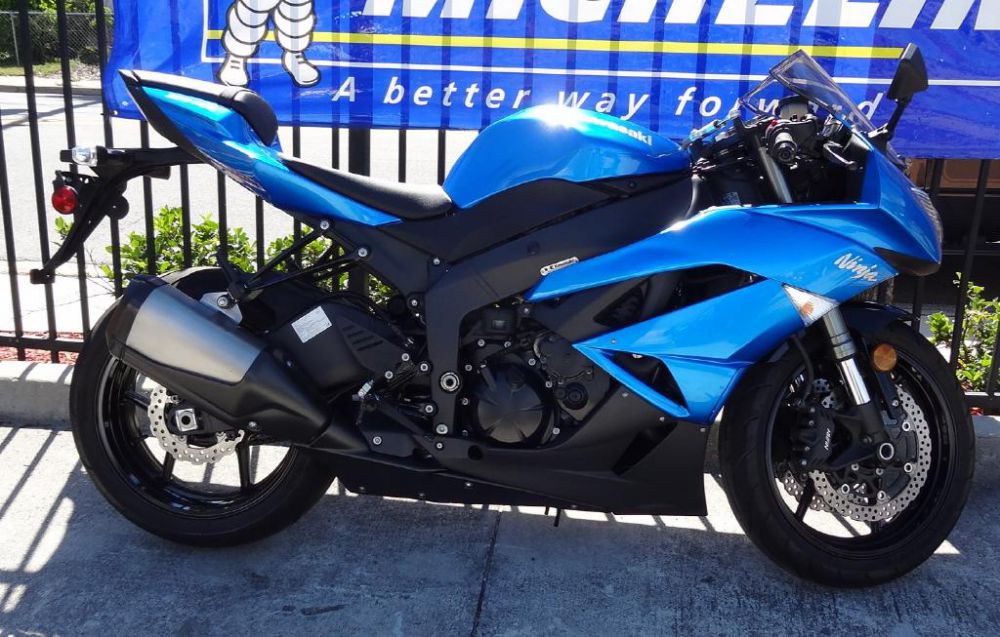 2009 kawasaki ninja zx-6r zx-6r sportbike 