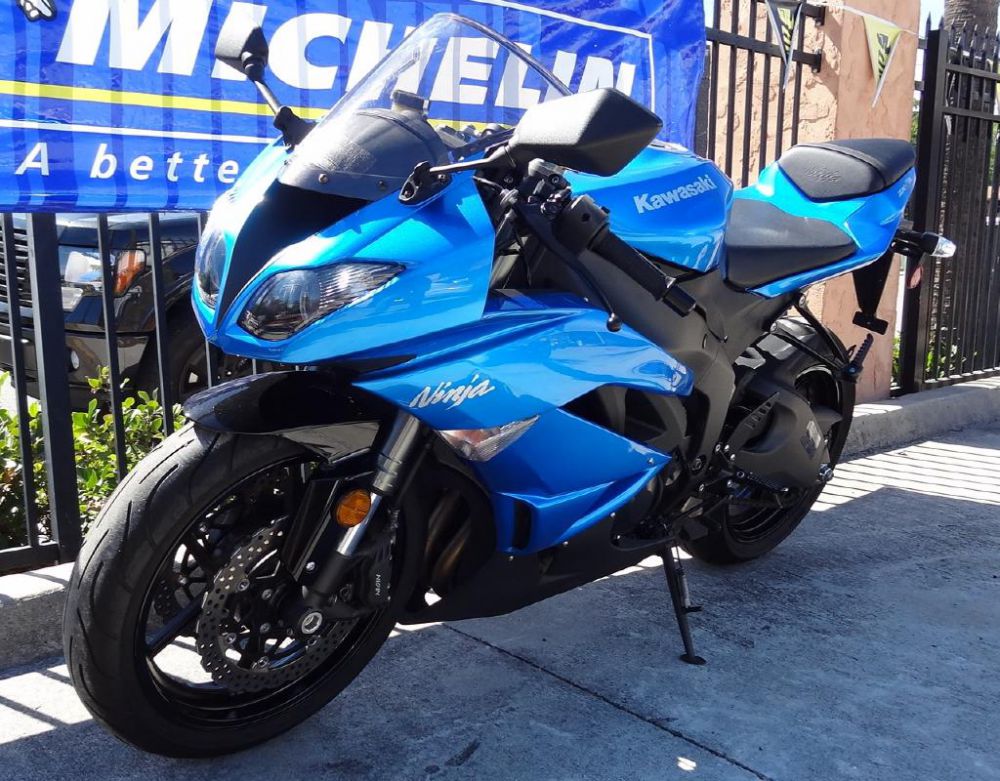 2009 Kawasaki Ninja Zx-6r ZX-6R Sportbike , US $7,499.00, image 5