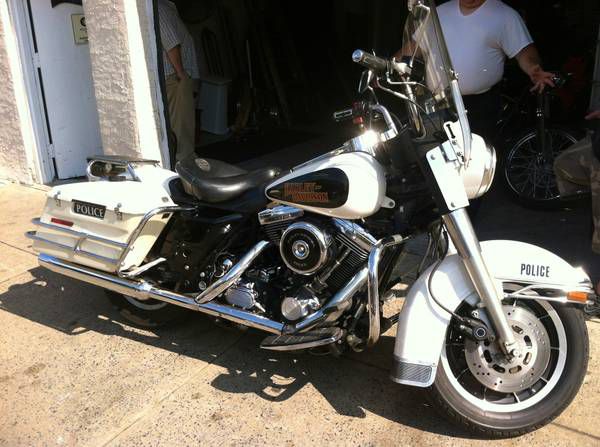 L@@K police Harley Davidson motorcycle