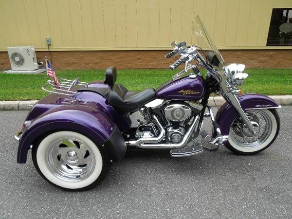 2008 harley davidson softail deluxe trike ---