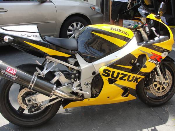 2002 Gsxr 750 Suzuki Street Bike