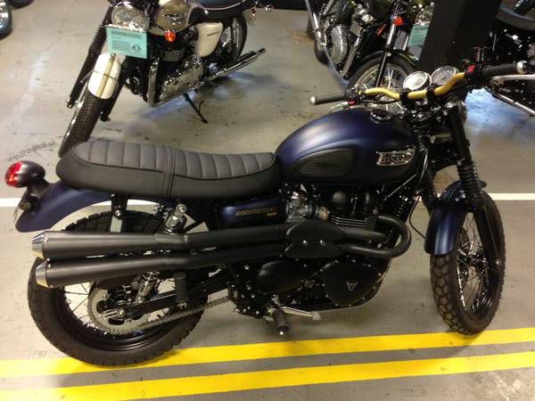 New 2014 Manayunk Triumph Custom Scrambler ++