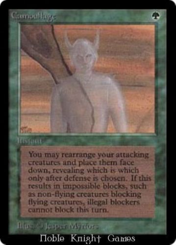 Wotc mtg beta camouflage (u) ex