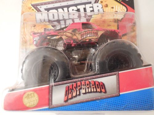 Hot Wheels Monster Jam 1st Editions 2012 Desperado w/ Topps Card 1/64 Scale NIP, image 6