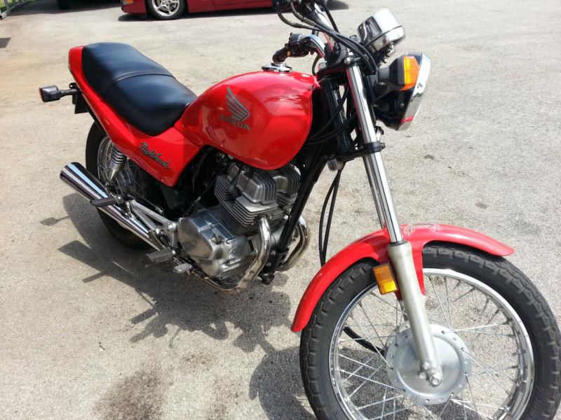 1991 honda cb-250 nighthawk motorcycle  (no reserve)