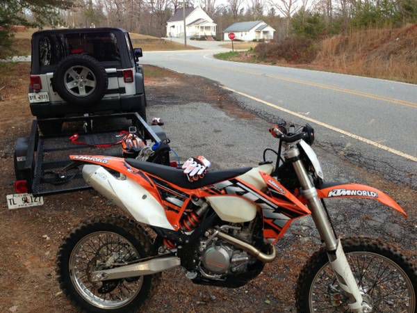 13 ktm 450 xc-w with title and tag , Must see