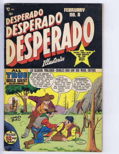Desperado #8 lev gleason 1949