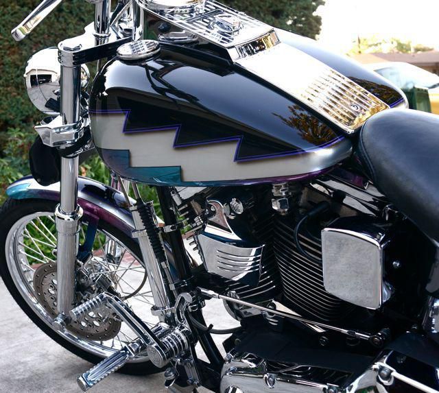 FXSTC FXST CUSTOM CHROME WHEELS FRONTEND SWINGARM PM CALIPER JOKER BILLET PARTS