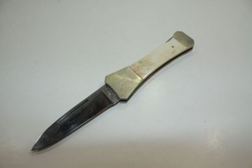 Parker cutlery smooth handle desperado folding boot knife lockback 2-3/4&#034; blade