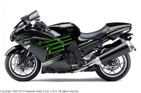 2013 kawasaki ninja zx-14r se abs  sportbike 