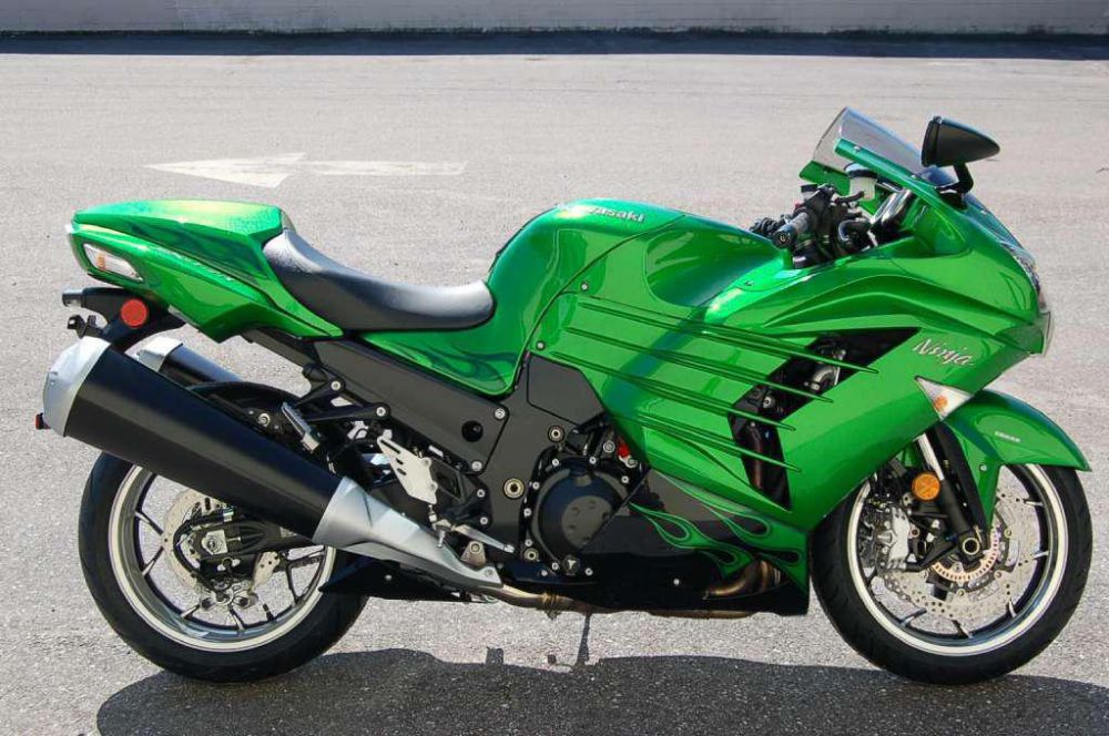 2012 kawasaki ninja zx-14r  sportbike 