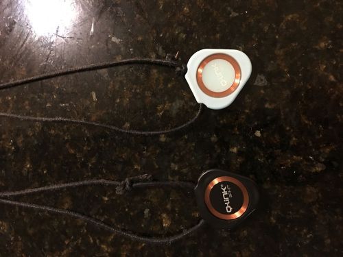 Q-Link SRT3 Black Pendant and Baby blue Lot x 2 - Used