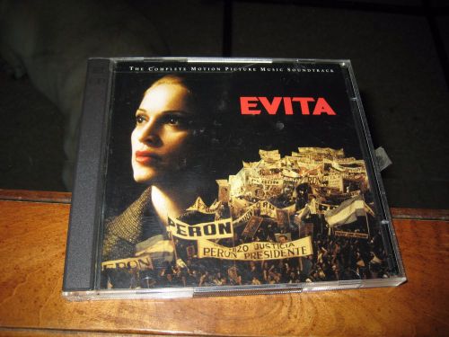 Evita motion picture music soundtrack by madonna/andrew lloyd webber (cd)