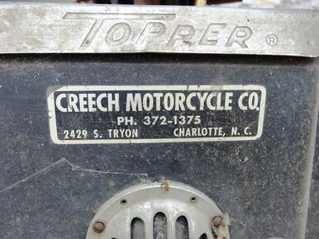 HARLEY DAVIDSON 1964?? ORIGINAL PAINT TOPPER, US $355.00, image 6