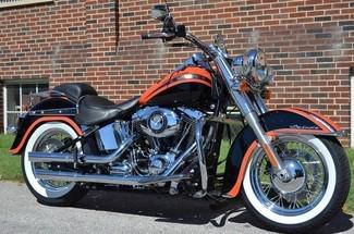 2012 deluxe 1k miles hd custom paint 103 motor abs 1 owner no reserve