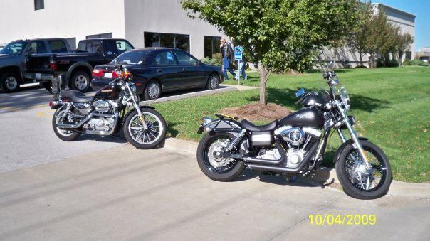 2009 Harley Davidson Dyna Street Bob. Black Denim.- 96 cubic inch - 6 Speed, US $305.00, image 4