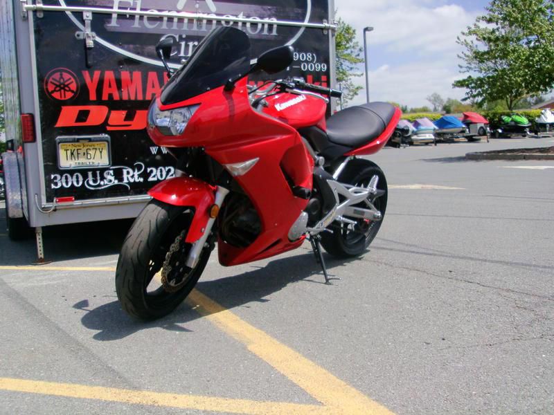 2007 kawasaki ninja 650r  sportbike 