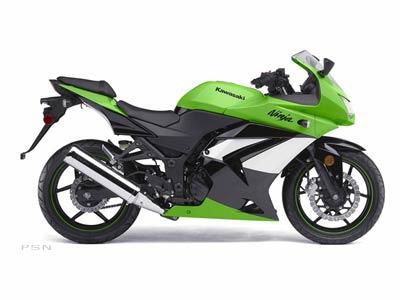 2009 kawasaki ninja 250r  sportbike 