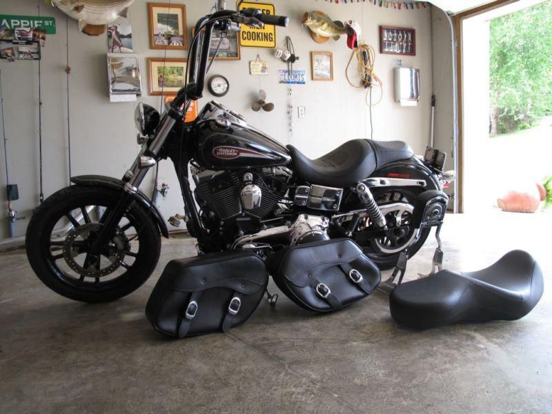 2008 harley-davidson dyna low rider like night train  ******  only 6315 miles *