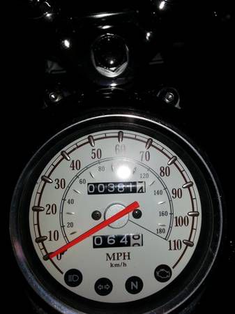 2008 yamaha vstar classic 650cc 400 miles on odometer