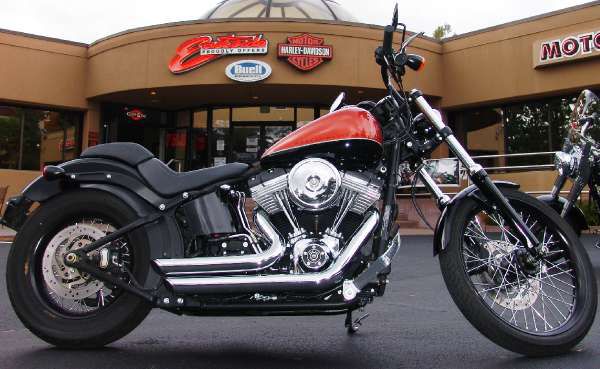 2011 harley-davidson softail blackline