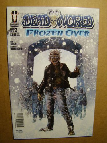 Dead world frozen over 2 desperado comics *rare* walking dead