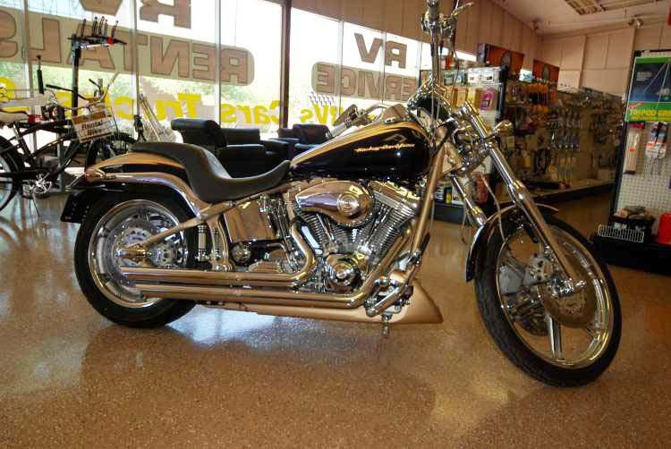 2003 harley-davidson fxstdse screamin' eagle softail deuce 100th anniversary