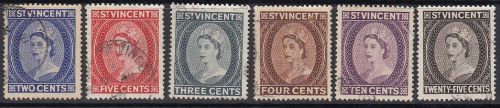 QEII St Vincent Stamps