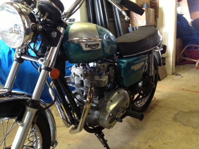 Restored 1978 Triumph Bonneville T140 750 5 Speed, US $4,150.00, image 12