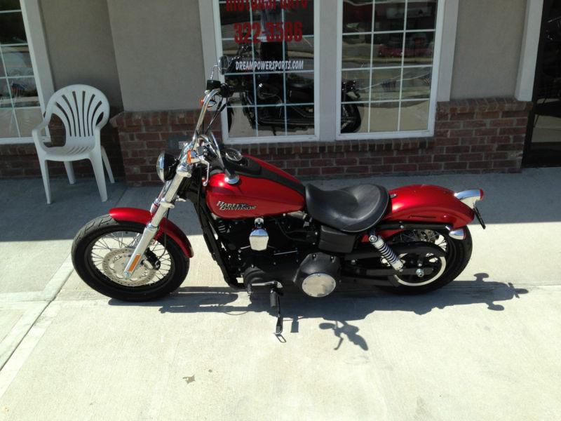 2012 Dyna Street Bob ONLY 228 MILES! EMBER RED SUNGLO! BEST DEAL ANYWHERE!, US $11,950.00, image 7