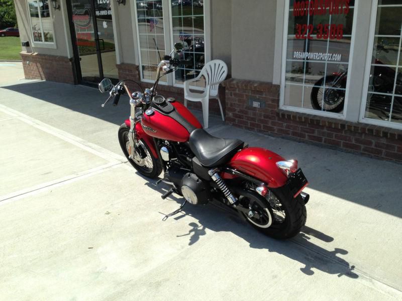 2012 Dyna Street Bob ONLY 228 MILES! EMBER RED SUNGLO! BEST DEAL ANYWHERE!, US $11,950.00, image 8