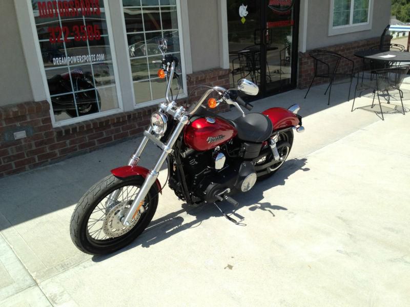2012 Dyna Street Bob ONLY 228 MILES! EMBER RED SUNGLO! BEST DEAL ANYWHERE!, US $11,950.00, image 9