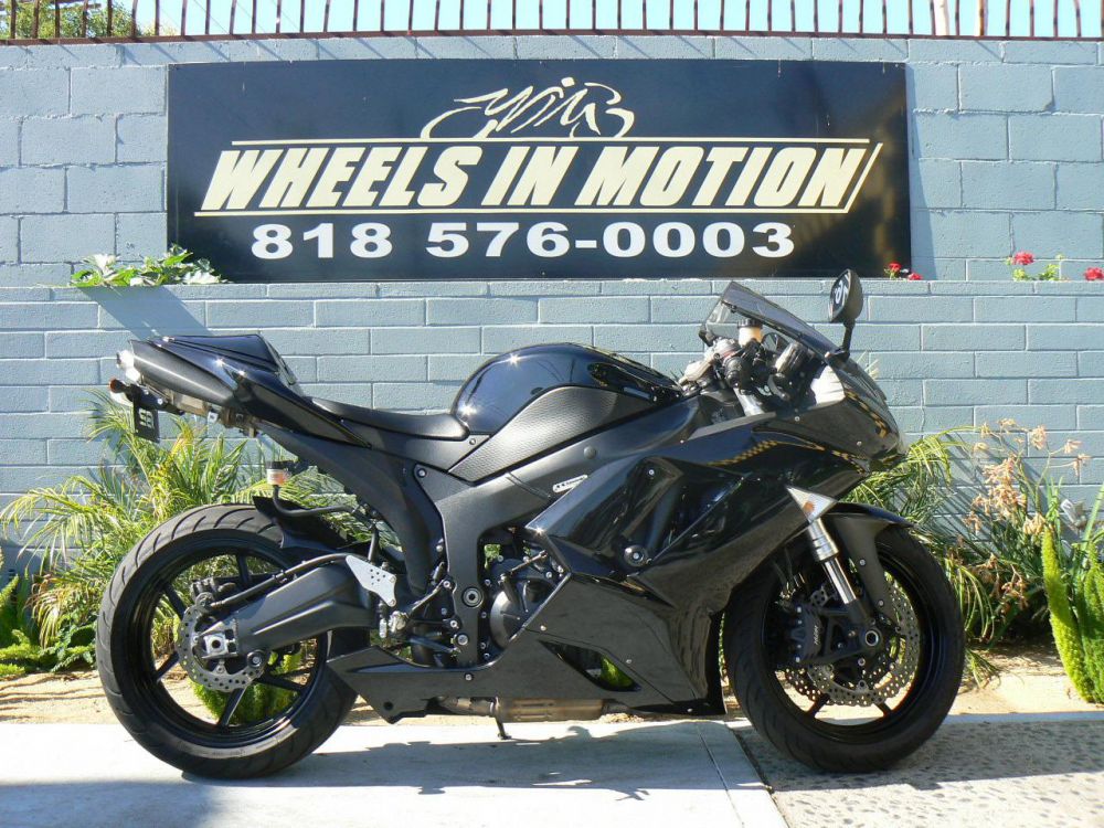 2007 kawasaki zx6  sportbike 