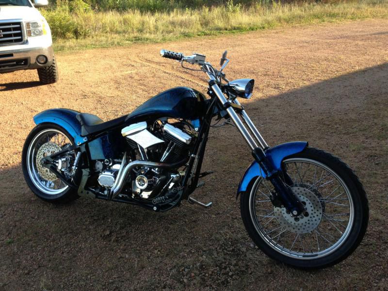 Harley davidson custom chopper