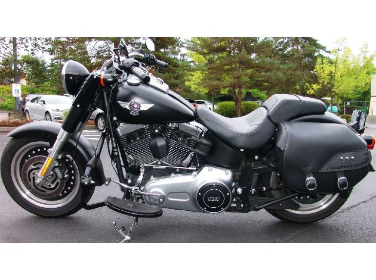 2013 Harley-Davidson FLSTFB Softail Fat Boy Lo , $15,995, image 4