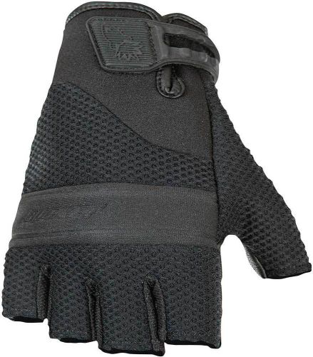 Joe Rocket Vento Fingerless Mesh Leather Harley Riding Mens Summer Gloves