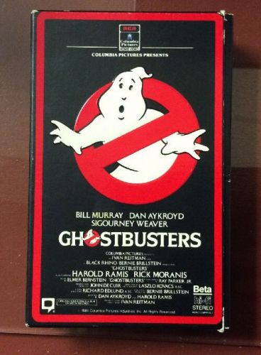 Ghostbusters beta...not vhs