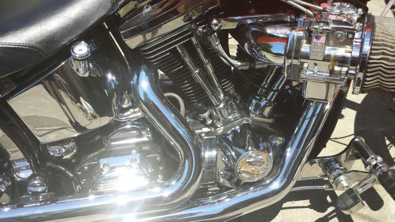 Harley Davidson Limited Edition, Custom 1993 Orange Softail, US $14,500.00, image 7