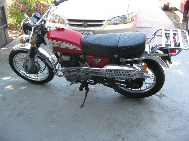 1974 HONDA CL350 SCRAMBLER ALL ORIGINAL 11,693 MILES WILL CALL CALIFORNIA, US $2,500.00, image 4