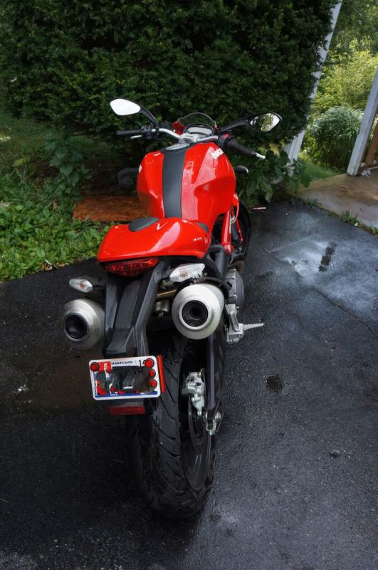 Awesome red 2012 ducati very low miles