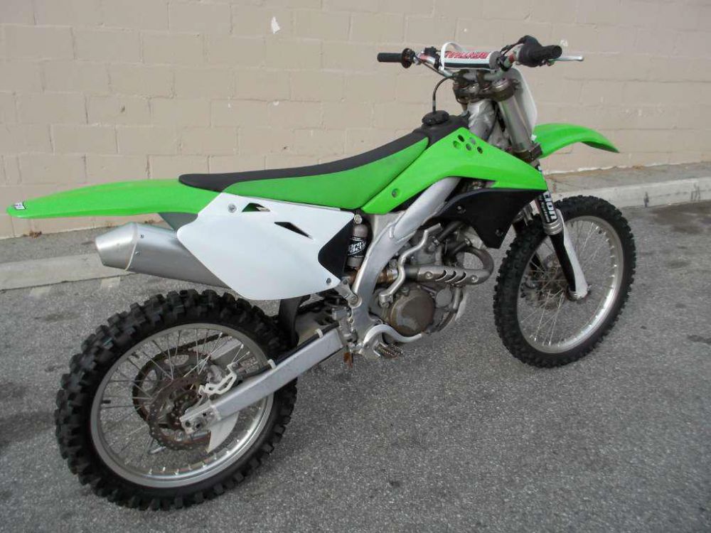 2007 kawasaki kx450f  mx 
